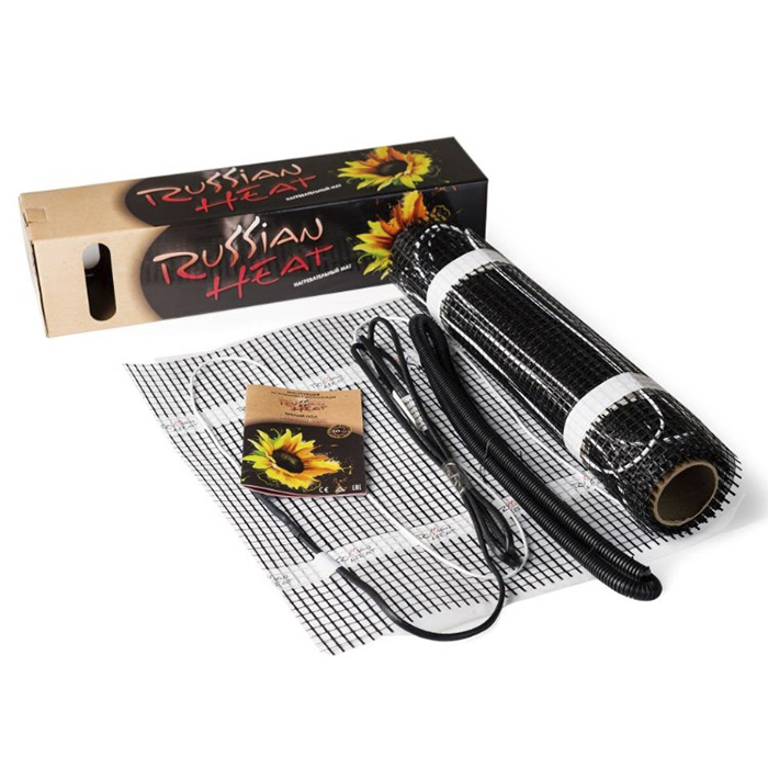 Нагревательный мини-мат двухжильный Russian Heat (0,5 кв.м.)